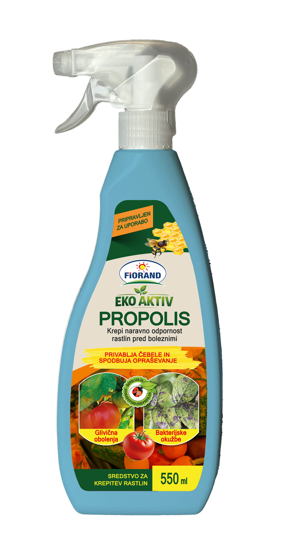 Pripravak od propolisa Eko Aktiv Fiorand za jačanje otpornosti bilja, 550 ml